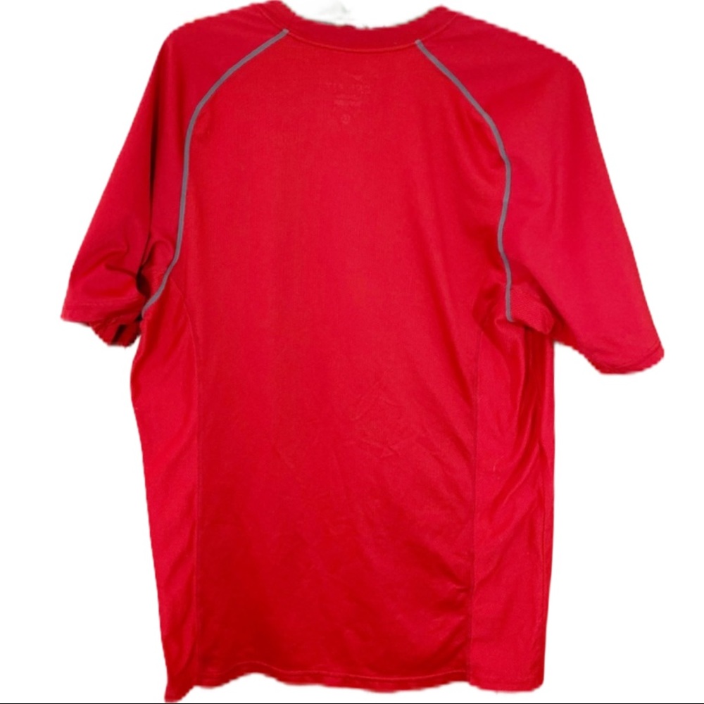 🎀 Nike Red Dri Fit Short Sleeve Men’s Tee M - Picture 4 of 7